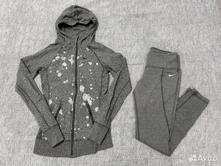 Худи и леггинсы Nike XS костюм для фитнеса