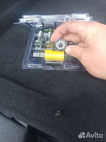 Колесные болты 12х1.5. Секретки М12х1,5 28мм