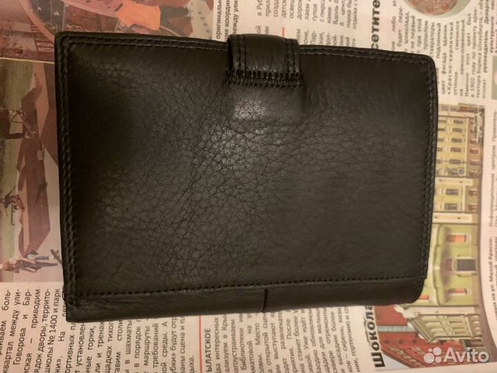 Портмоне натуральная кожа