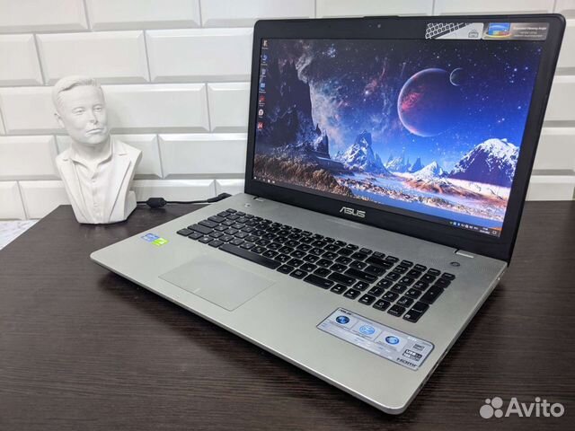 Игровой ноутбук Asus N76V на i5 и 740m
