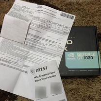 Gt 1030 msi