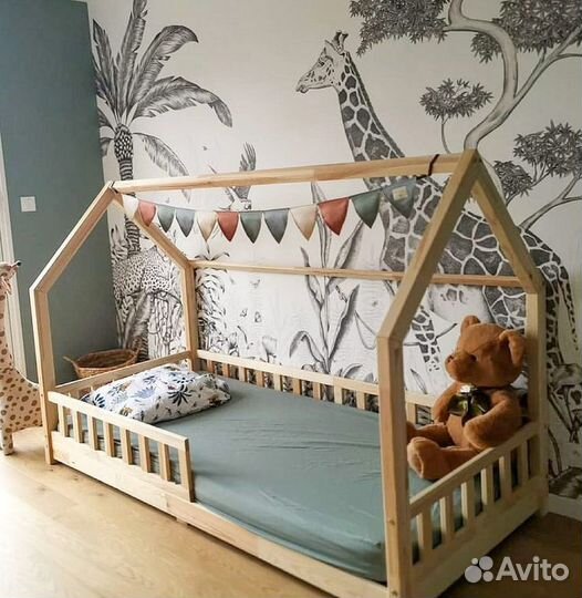 Детская кровать Монтессори