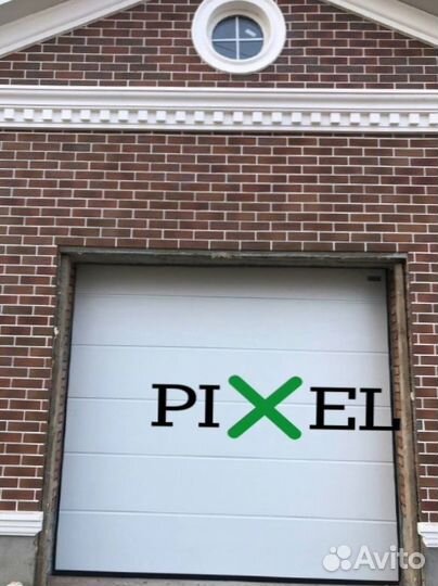 Секционные ворота под ключ