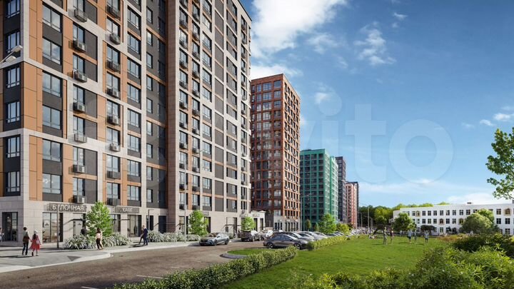 Квартира-студия, 23,8 м², 9/15 эт.