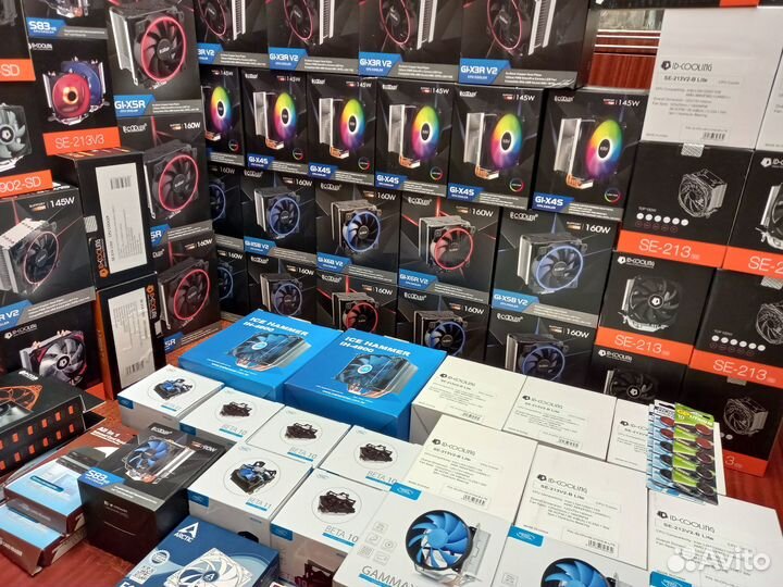 Новые кулеры