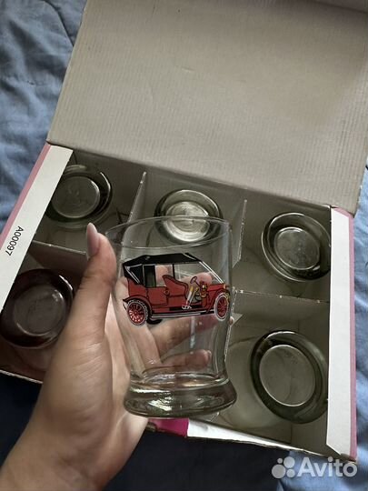 Бокалы фужеры стаканы 6 штук