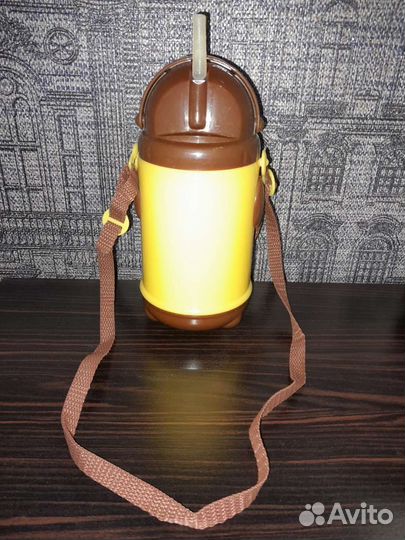 Термокружка - Поилка с трубочкой