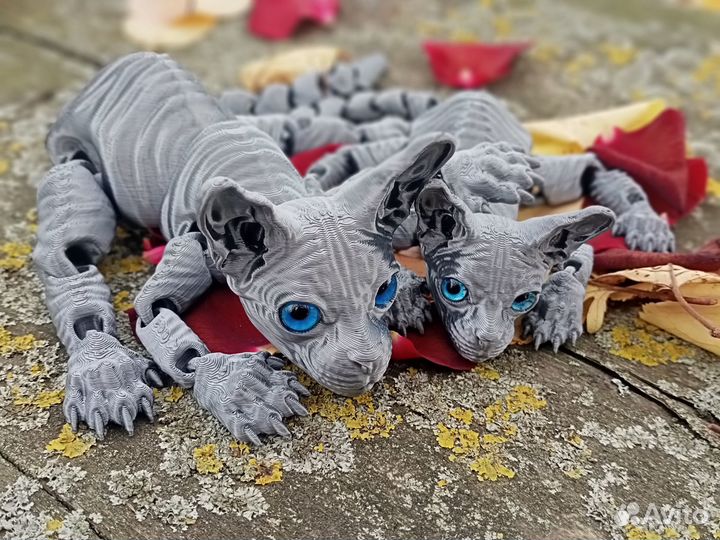 Игрушка антистресс кот