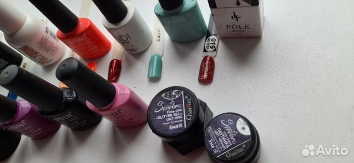 Гель лаки для маникюра бу