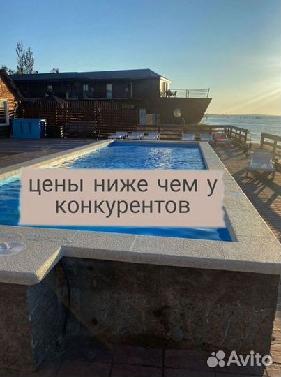 Полипропиленовый бассейн 7м*3м*1,5м