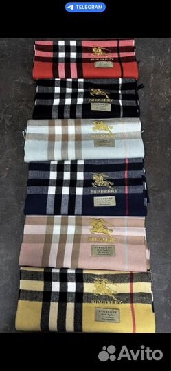 Шарф burberry женский