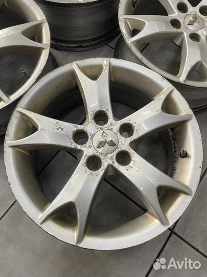 Литые диски R16 Mitsubichi lancer 10