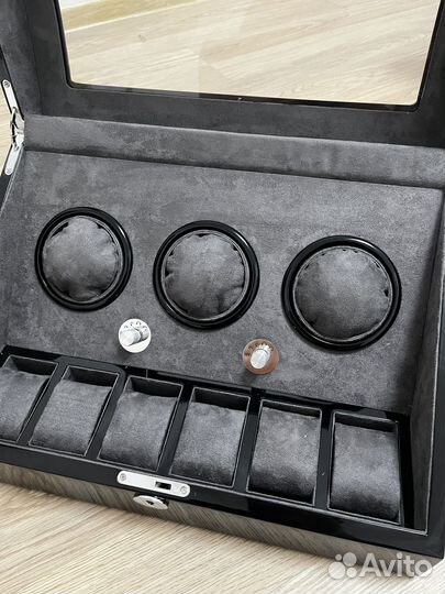 Виндер подзаводчик для часов black-14