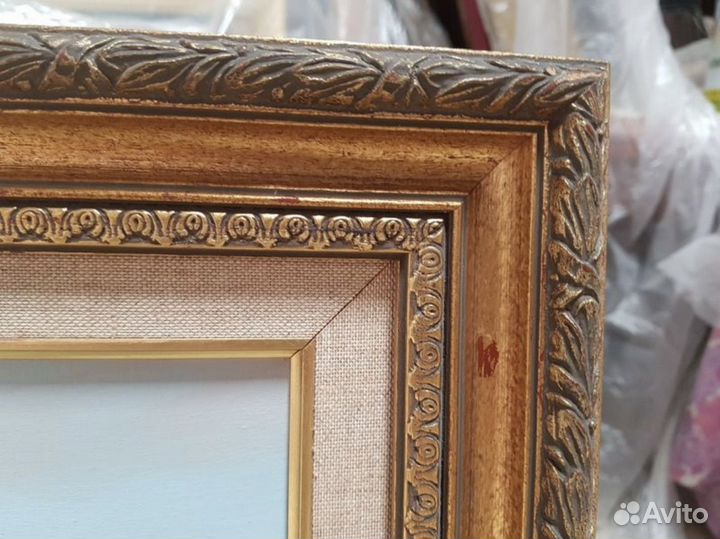 Картина маслом пейзаж (винтаж)