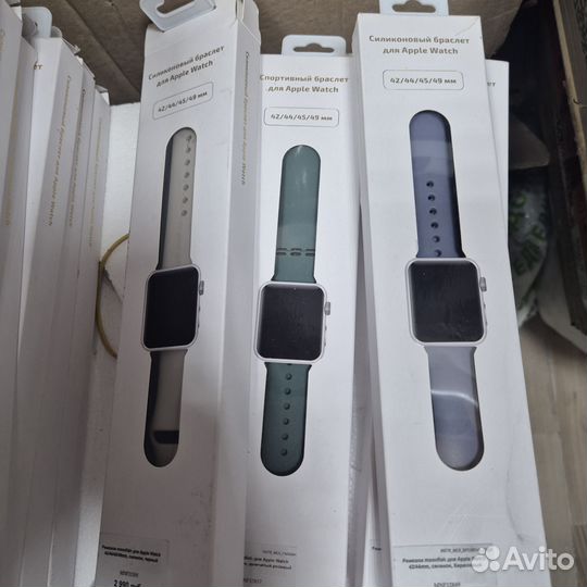 Силиконовые ремешки moonfish Apple Watch 41/42/44