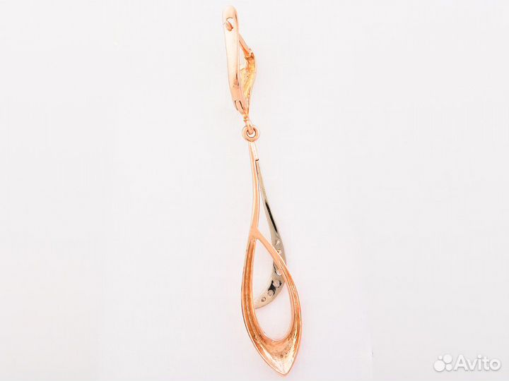 Серьги золотые