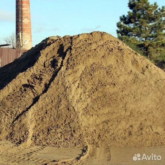 Песок, щебень, земля, до 10 кубов доставка