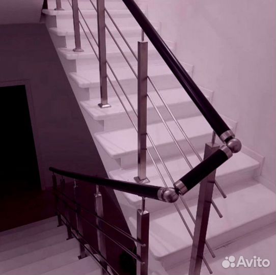 Перила для лестниц из нержавеющей стали