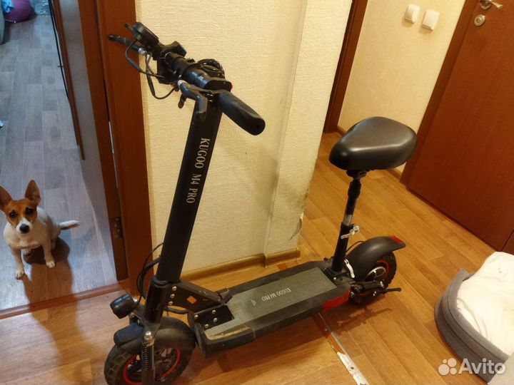 Самокат взрослый электрический бу