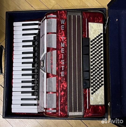 Аккордеон weltmeister amigo 7/8, четырёхголосный