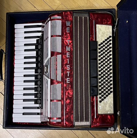 Аккордеон weltmeister amigo 7/8, четырёхголосный