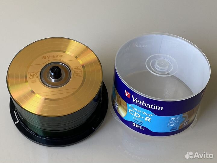 Диски CD-R AZO Verbatim Digital Vinyl