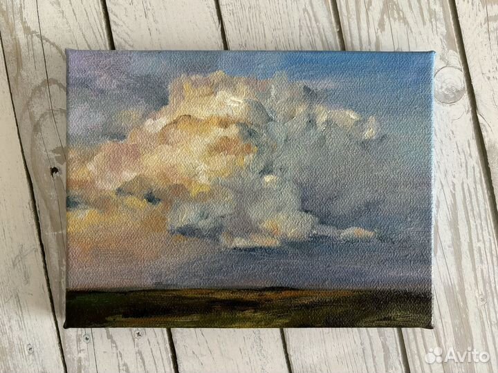 Картины маслом (этюд пейзаж)