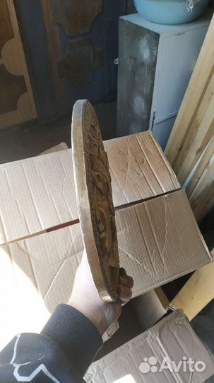 Настенная тарелка времен СССР