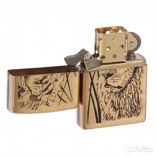 Зажигалка Zippo 204B Proud Lion Оригинал Новая