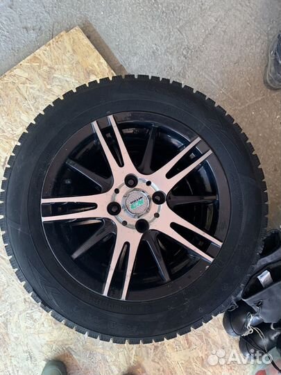 Литые диски r14 на ваз с зимней резиной