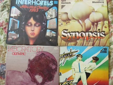 Виниловые пластинки из частной коллекции