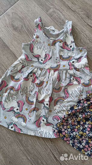 Платья пакетом (набор) Hm для девочки размер 92
