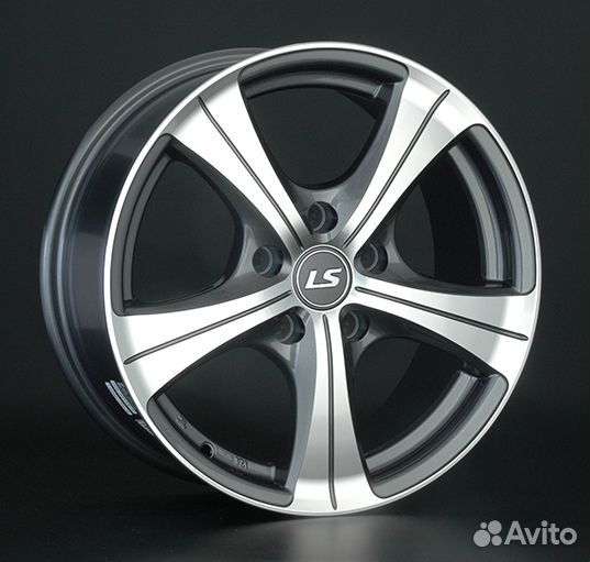 LS wheels LS202 : 7x17 5*108 Et:45 Dia:63.3 GMF