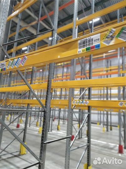 Стеллажи складские бу