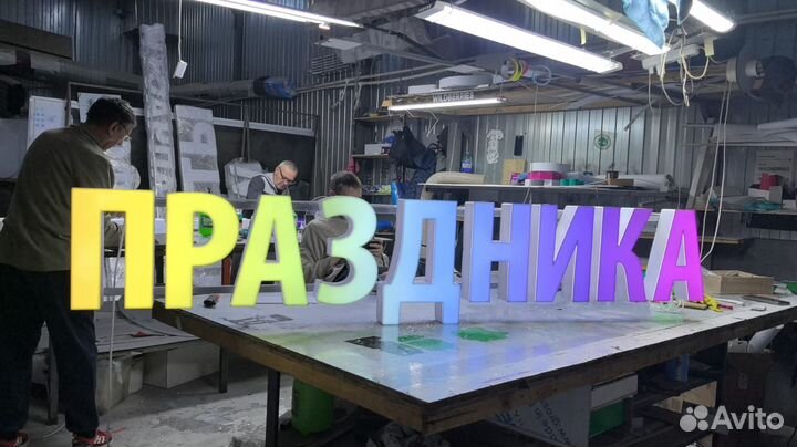 Рекламная вывеска Все для праздника