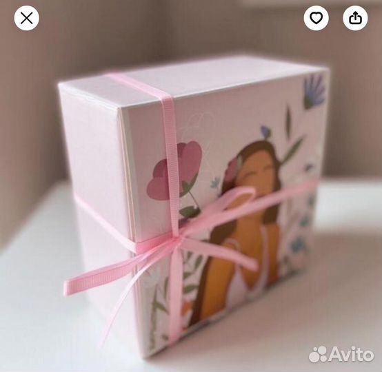 Женский подарочный набор бокс Flowers