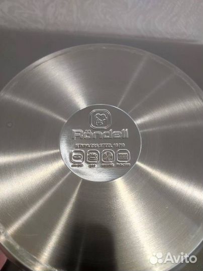 Кастрюля из нержавейки Rondell с крышкой 3 л