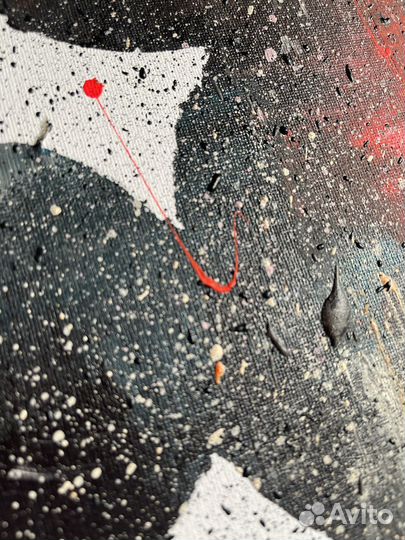 Картина акрил холст