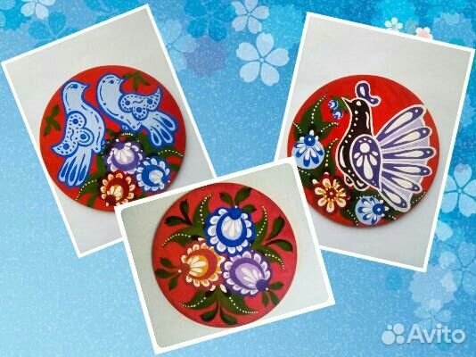 Выездной мастер-класс Роспись по дереву