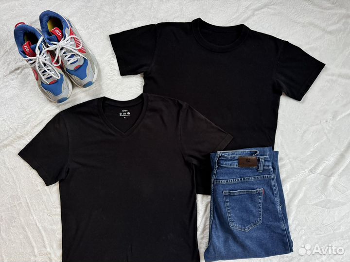 Футболки мужские пакетом 2шт 46 размер