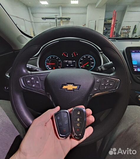 Автомобильный ключ Chevrolet с программированием