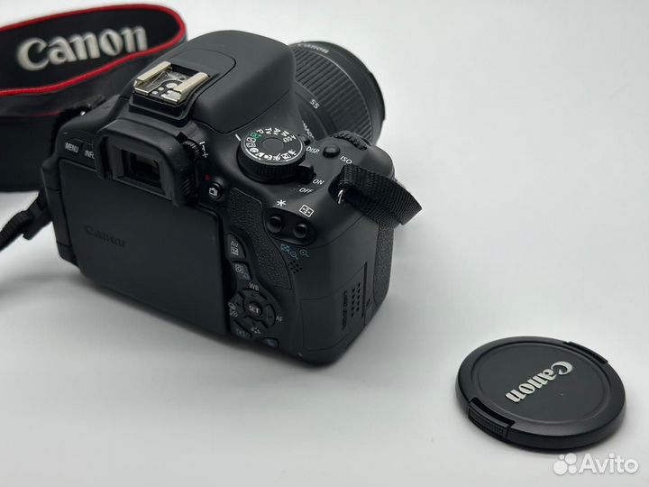 Зеркальный фотоаппарат canon eos 600d kit 18 55mm