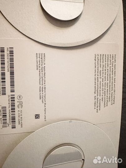 Часы apple watch ultra 2 49mm