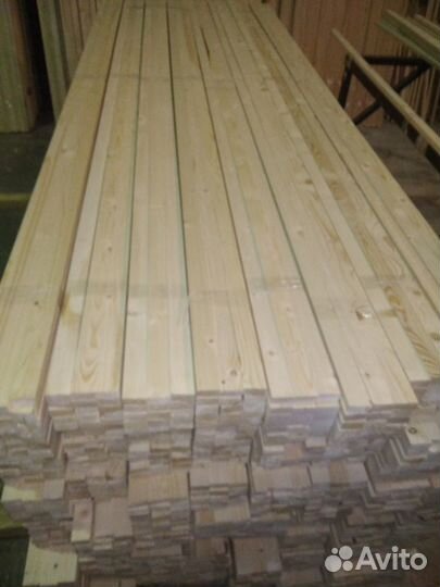 Брусок сухой строганный
