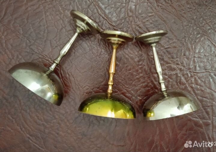 Металлические ликерные рюмочки СССР