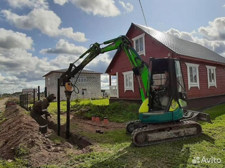 Винтовые сваи 108