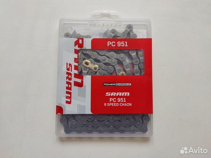 Цепь sram PC951, 9 скоростей