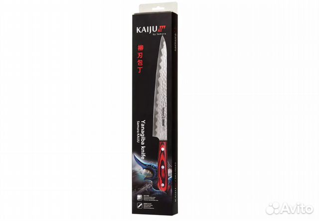 Нож кухонный Янагиба Samura kaiju, 240 мм (новый)