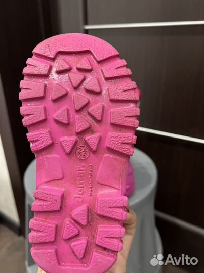 Резиновые сапоги для девочки