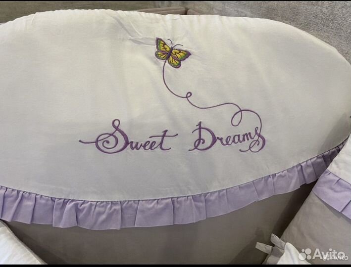 Бортики в детскую кроватку